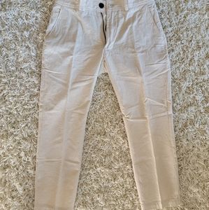 I Love Ugly Linen Slim Kobe Pant - Bone